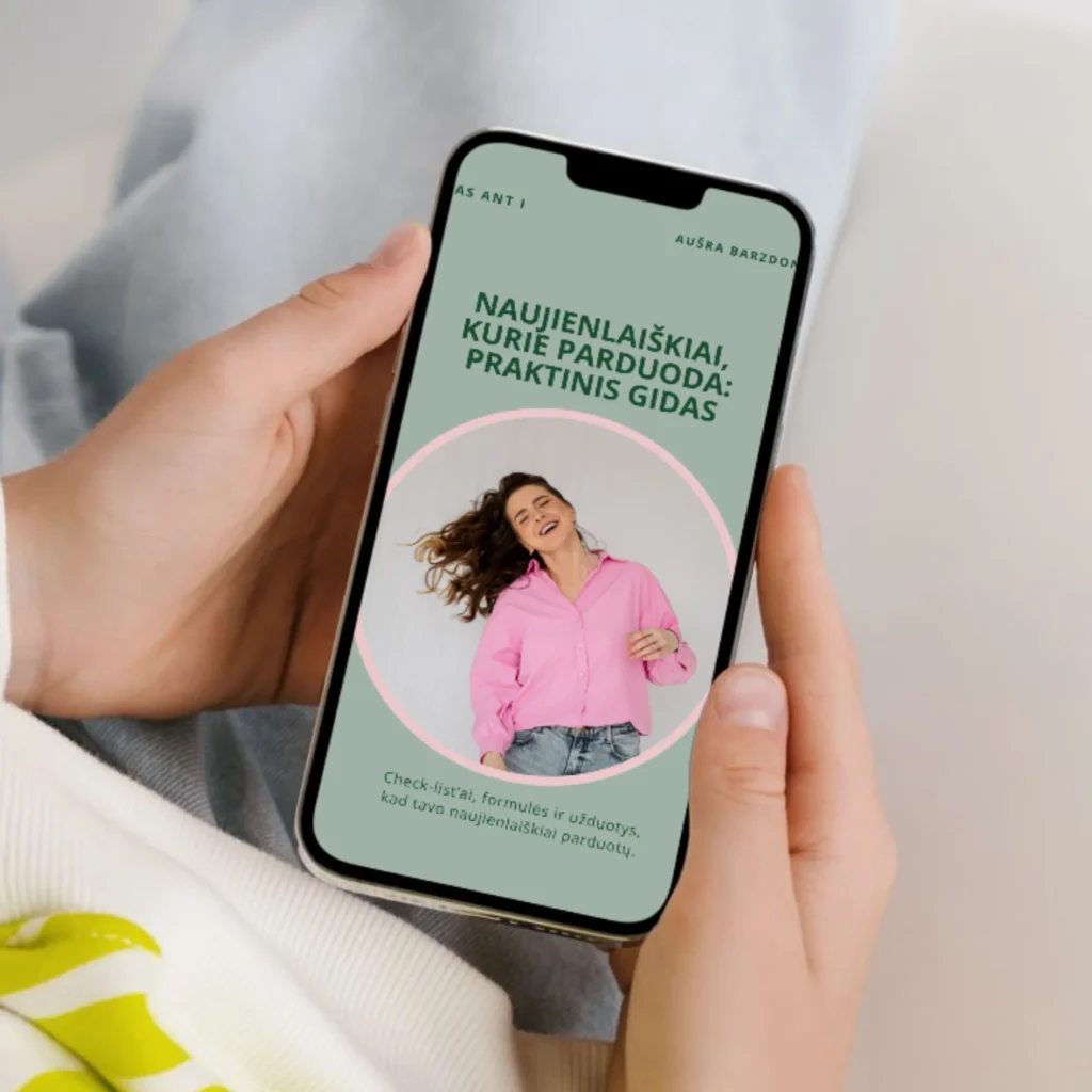 Kaip parašyti naujienlaiškius kurie parduoda nemokamas gidas