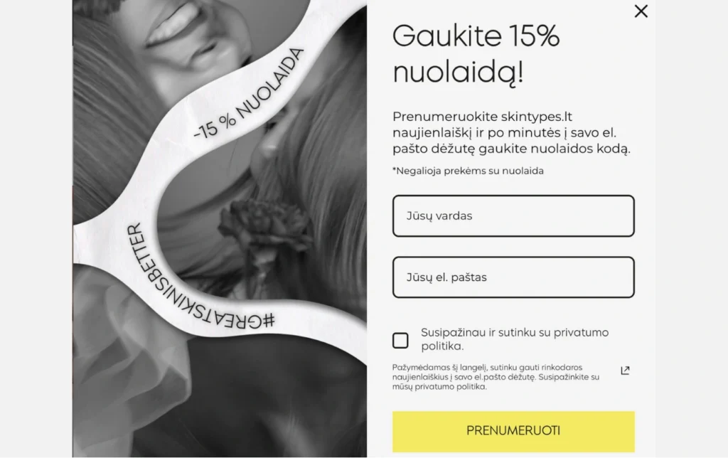 taškas ant i naujienlaiškiai verslui darbo pavyzdys 4